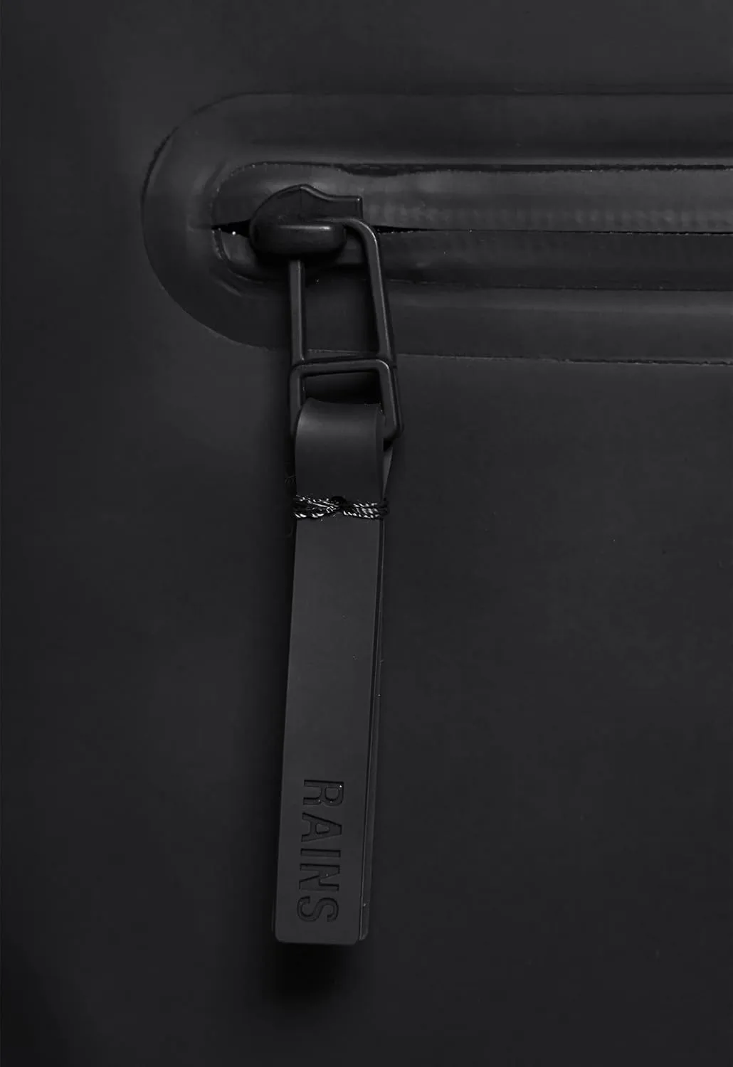 RAINS Old Version Rolltop Rucksack - Black
