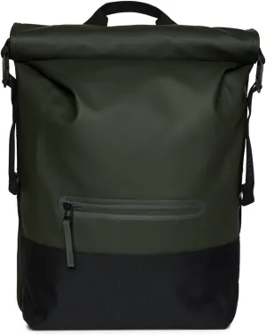 RAINS Trail Rolltop Backpack - Green