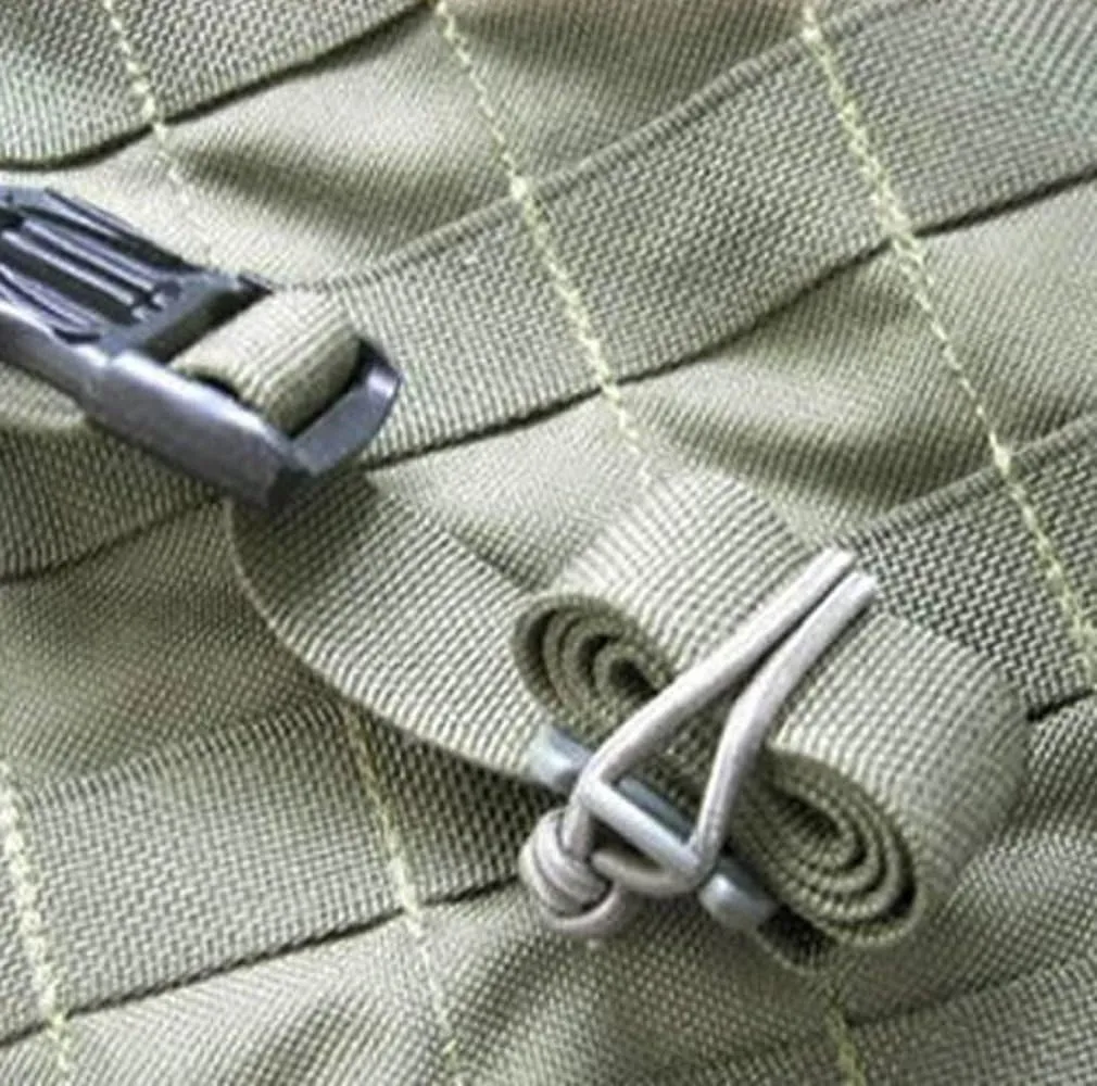 Ravenox Web Dominator Tactical Strap | Tactical Gear and Accessories | Molle Accessories and Molle Straps for Tool Backpack | Backpack Strap Clip for Hydration Tubes, Cord Products, and Equipment Use