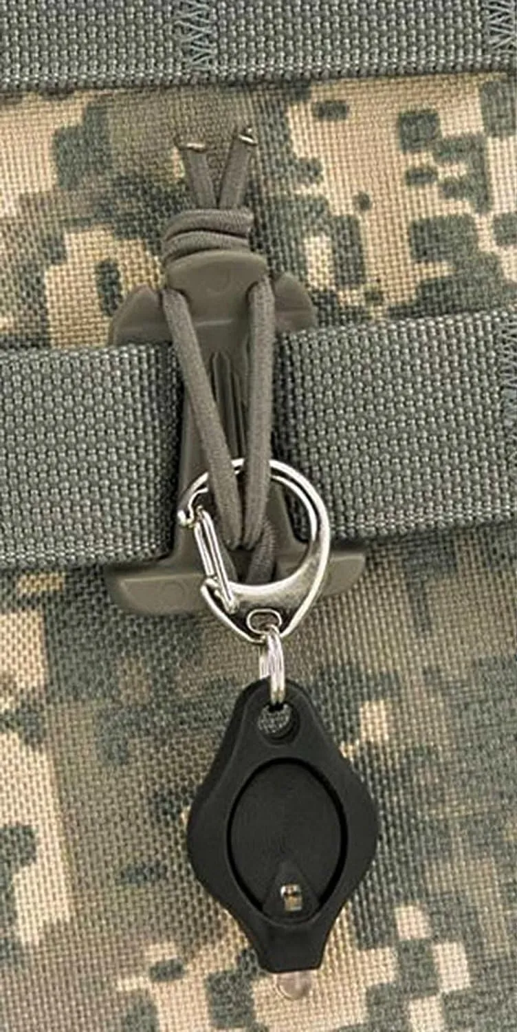 Ravenox Web Dominator Tactical Strap | Tactical Gear and Accessories | Molle Accessories and Molle Straps for Tool Backpack | Backpack Strap Clip for Hydration Tubes, Cord Products, and Equipment Use