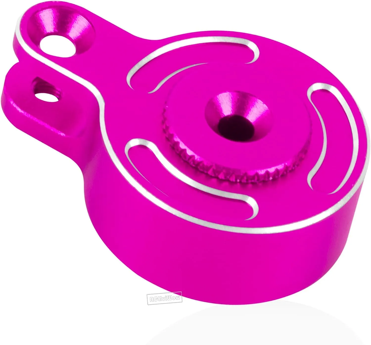 RC Servo Saver Set 25T Upgrades Part for 1/10 Big Rock 3S BLX,Granite/Senton 3S BLX & Mega 550,Kraton/Outcast 4S BLX,1/8 Typhon 3S BLX& Mega 550,Alloy Fixed Link Steering Servo Saver,Pink