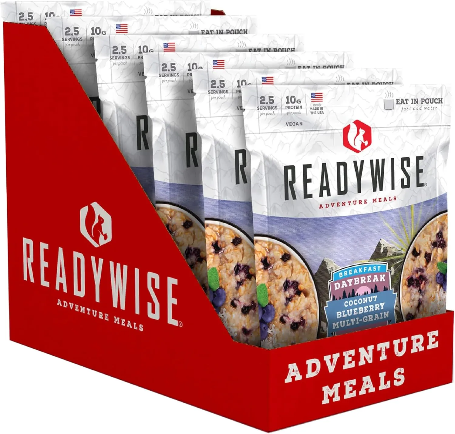 ReadyWise Outdoor Freeze-Dried Backpacking and Camping Meals, Tasty Meals and Snacks for Hiking, Backpacking, or Emergency Preparedness - Entree and Soups