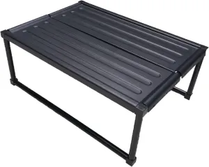 Red Suricata Camping & Beach Table - Folding Portable Lightweight Metal Picnic Table for Outdoors, Camp, Hiking & Trekking (Small)