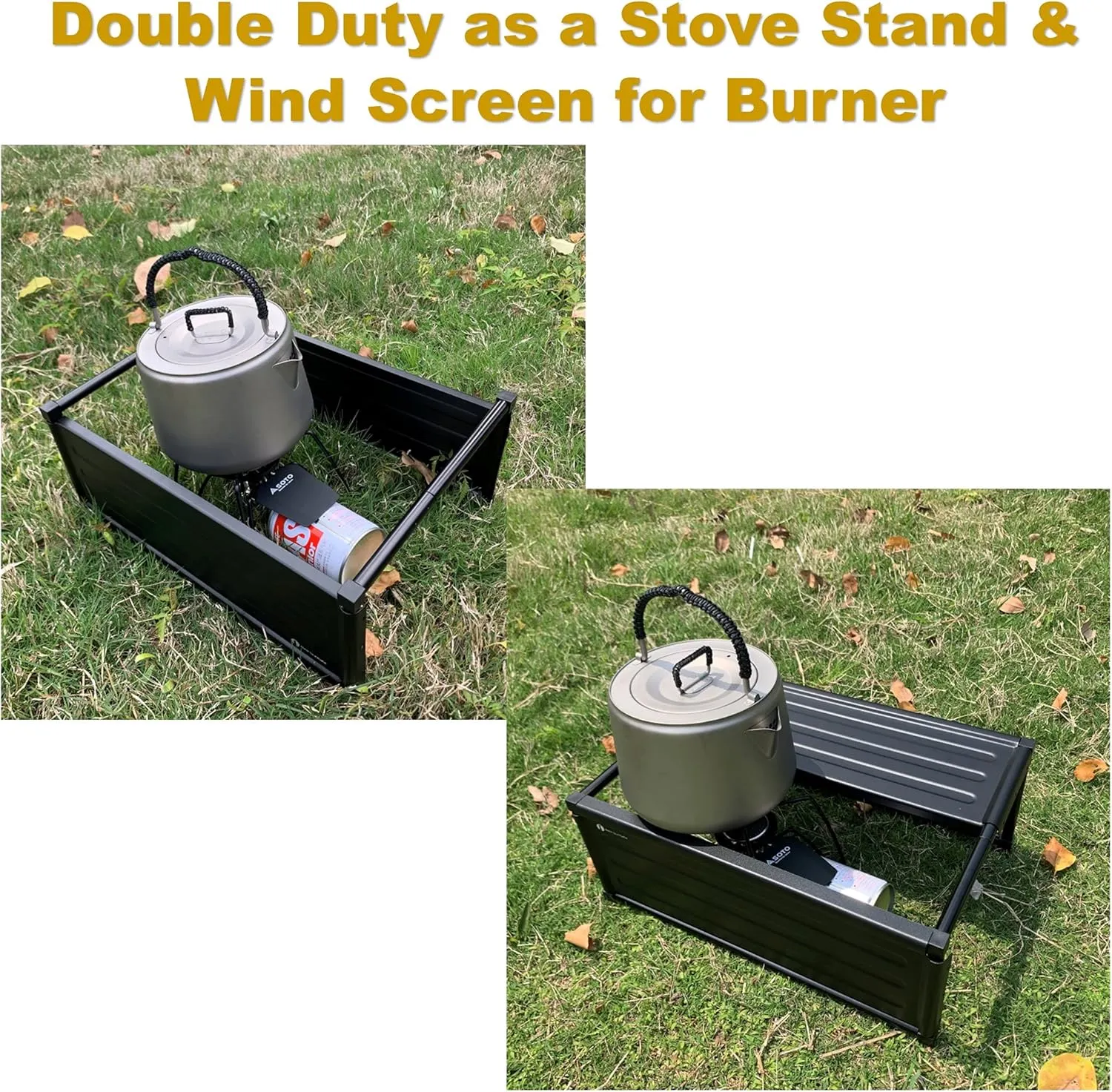 Red Suricata Camping & Beach Table - Folding Portable Lightweight Metal Picnic Table for Outdoors, Camp, Hiking & Trekking (Small)