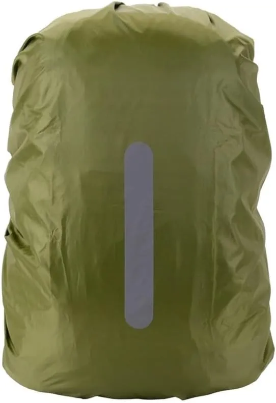 Reflective Waterproof Backpack Rain Cover Outdoor Sport Night Cycling Safety Light Raincover Case Bag Hiking 30-80L