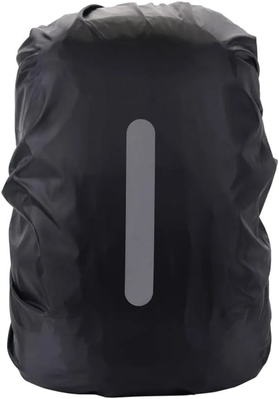 Reflective Waterproof Backpack Rain Cover Outdoor Sport Night Cycling Safety Light Raincover Case Bag Hiking 30-80L
