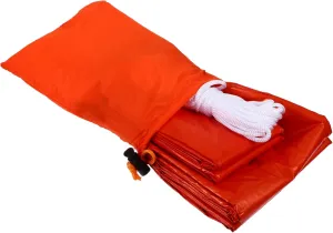 Relief Tent Triangular Outdoor Tent Camping Sleeping Bag Heat Retention Durable for Outdoor Activities