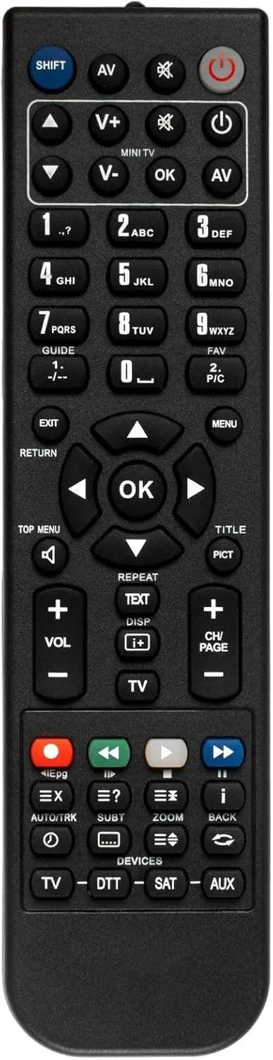 Replacement Remote for Krell SACD Standard, 306468#Renmote689235