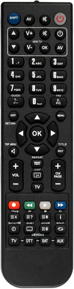 Replacement Remote for Krell SACD Standard, 306468#Renmote689235