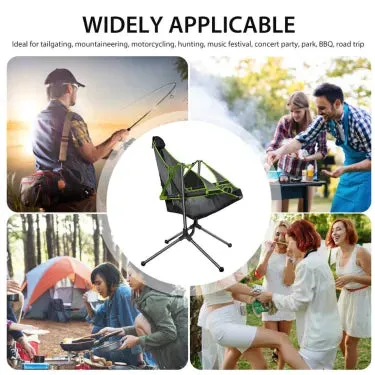 Royaleva Luxury Reclining Camping Chair for Ultimate Comfort
