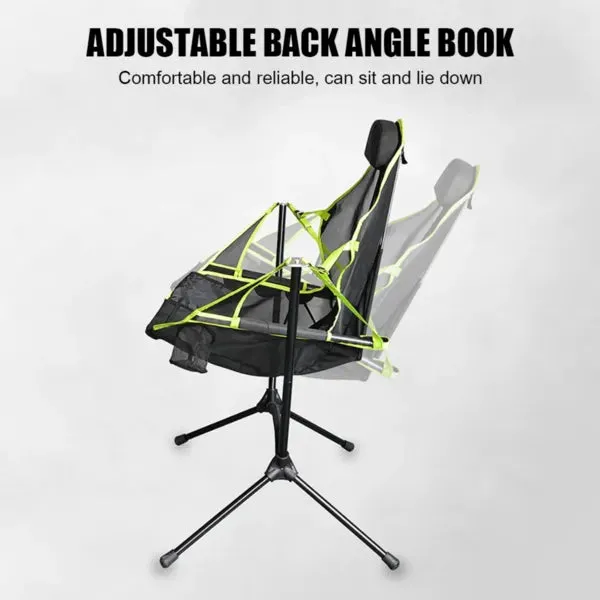 Royaleva Luxury Reclining Camping Chair for Ultimate Comfort