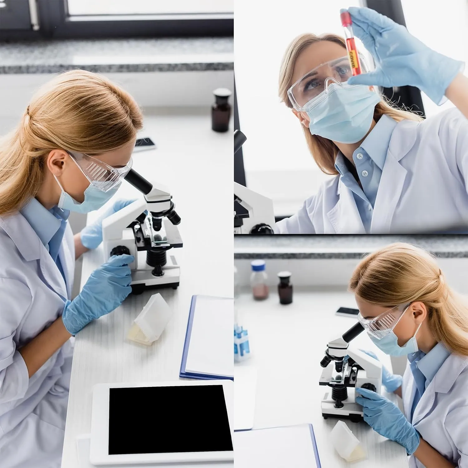 Safety Glasses Over Eyeglasses Protective Safety Goggles Anti Dust Impact for Men Women