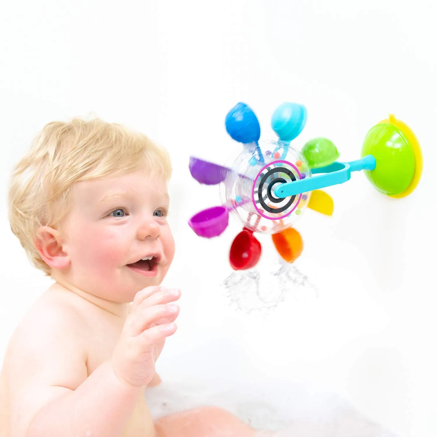 Sassy Whirling Wheel Waterfall & Rain Barrel Connecting Tubes - 9Piece Set - Ages 6  Months