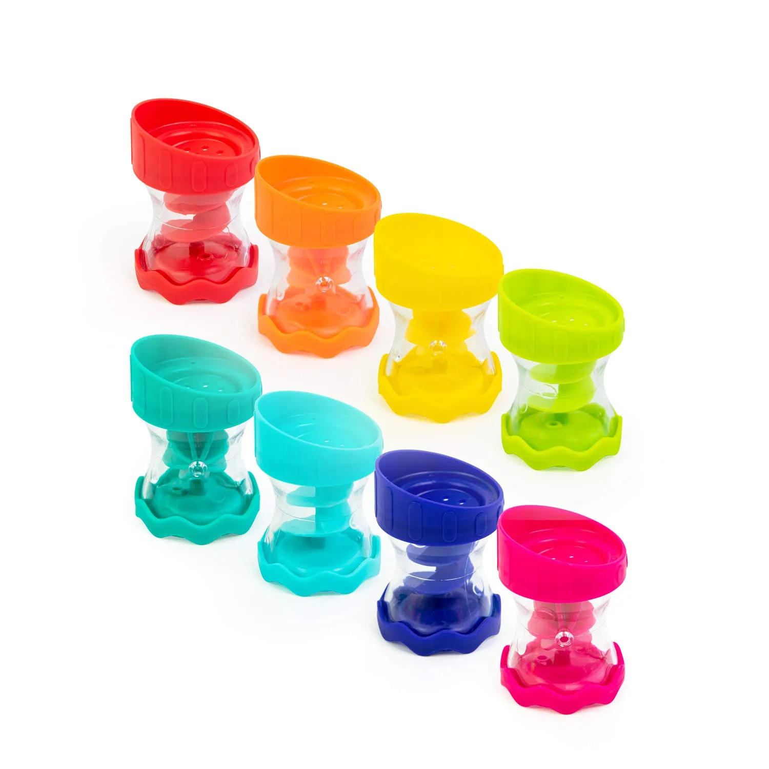 Sassy Whirling Wheel Waterfall & Rain Barrel Connecting Tubes - 9Piece Set - Ages 6  Months