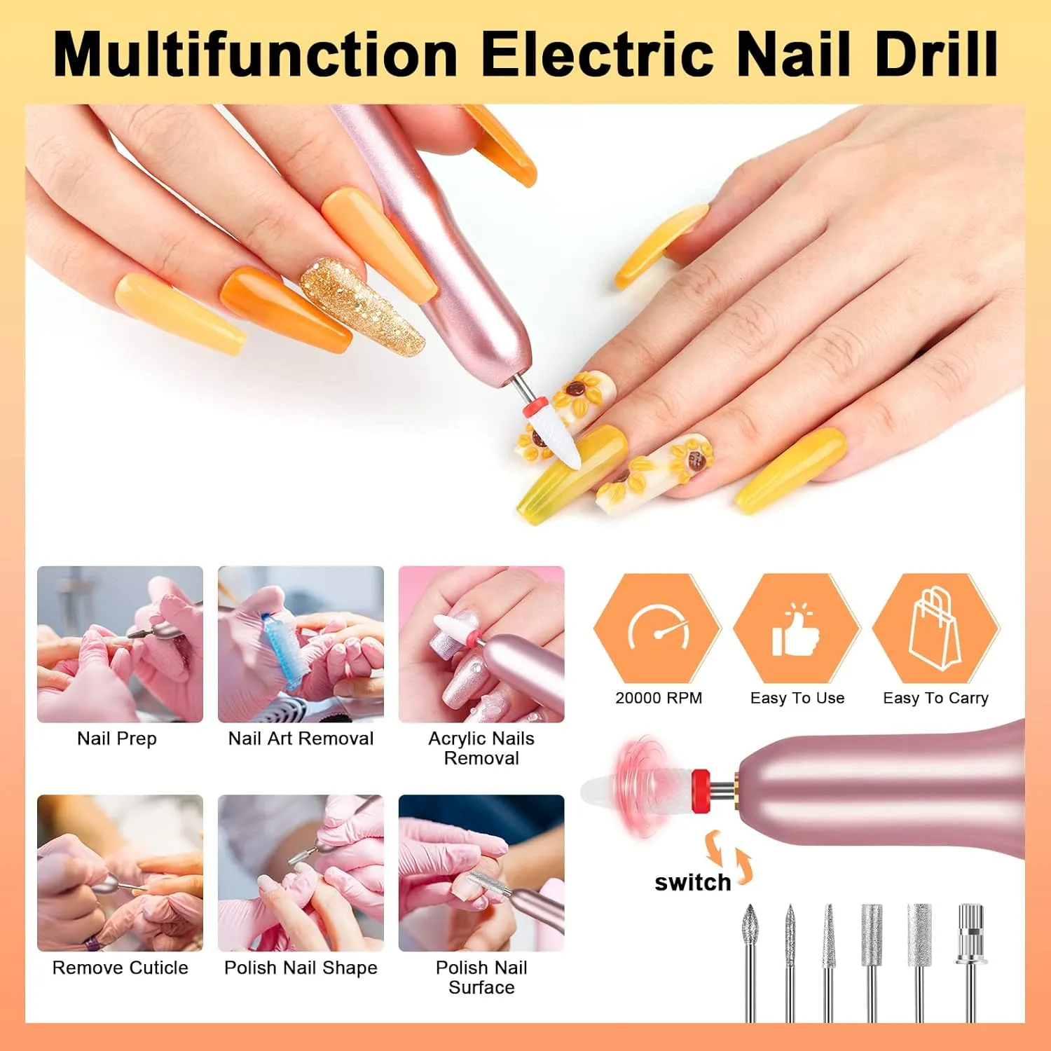 SAVILAND Acrylic Nail Kit - Drill & Acid-free Primer, Clear White Pink Nudes Powder & Liquid Set, Brushes, DIY Nail Extension Gifts for Beginners"