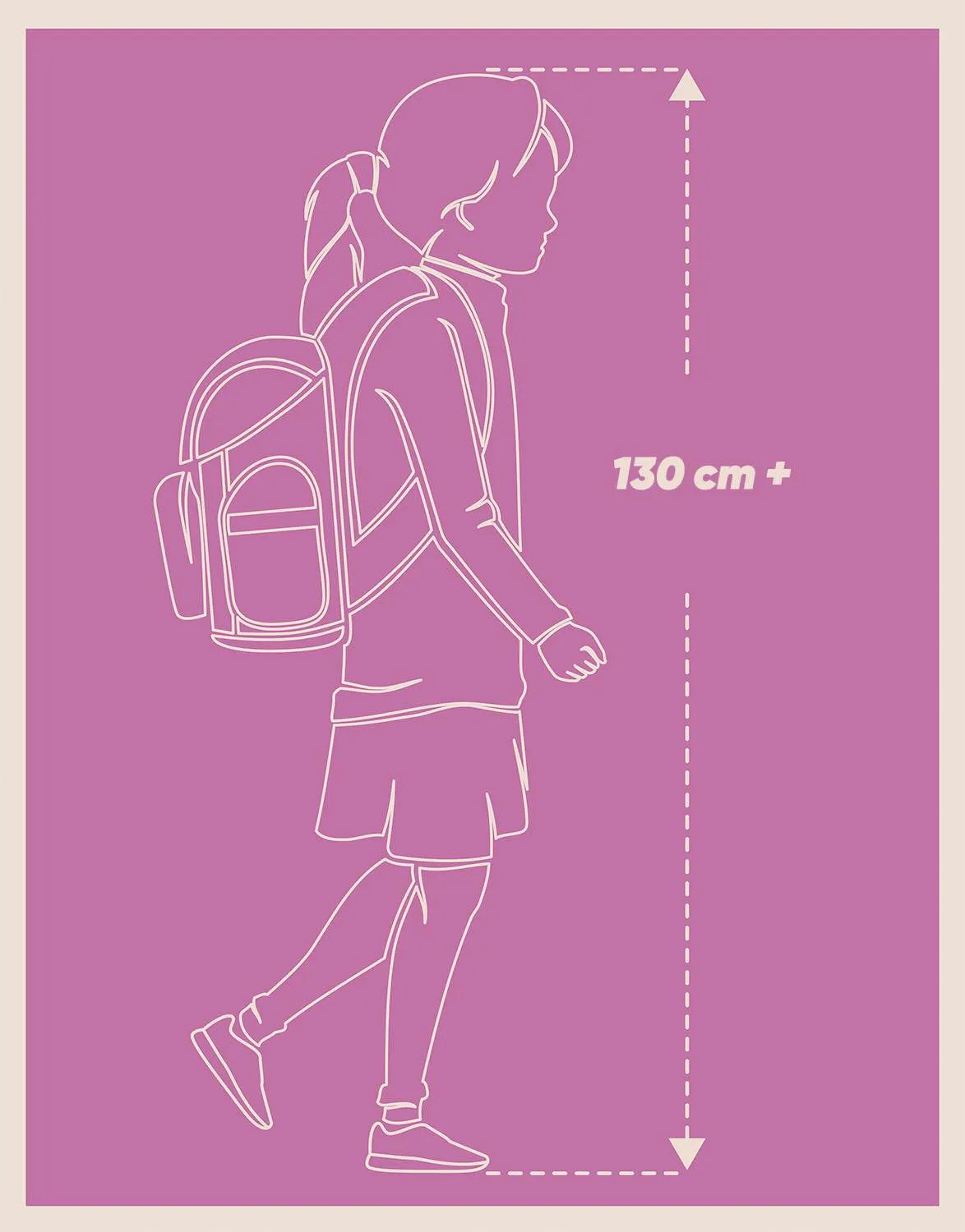 School backpack Core Palm
