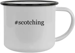#scotching - 12oz Hashtag Camping Mug Stainless Steel, Black
