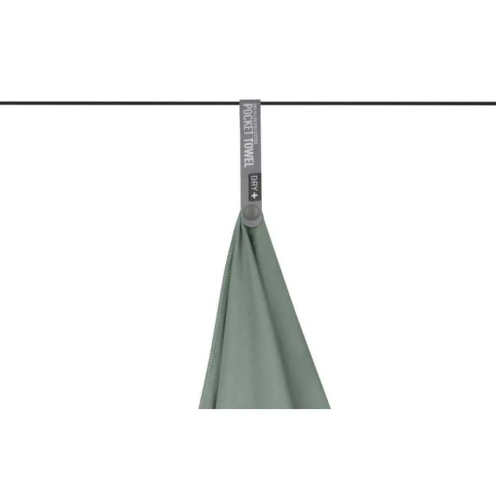Sea To Summits Pocket Towel - X-Large (Sage Green)