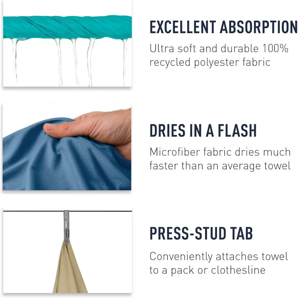 Sea To Summits Pocket Towel - X-Large (Sage Green)