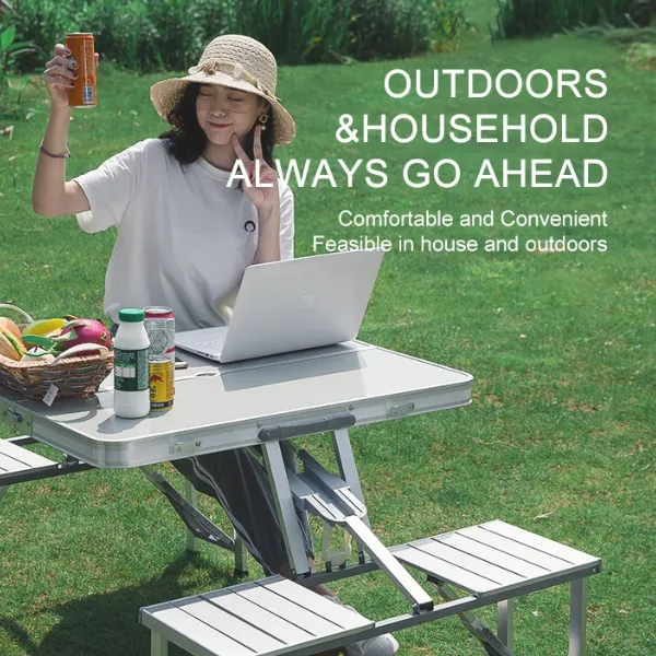 Set Picnic Curated collection Table Foldable Personalized assistance