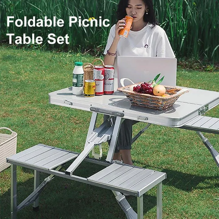Set Picnic Curated collection Table Foldable Personalized assistance