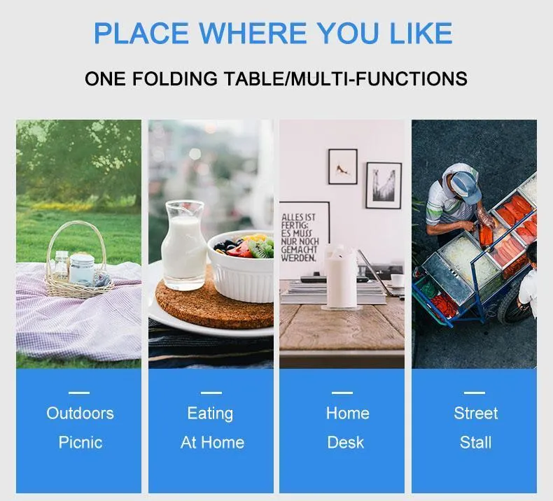 Set Picnic Curated collection Table Foldable Personalized assistance