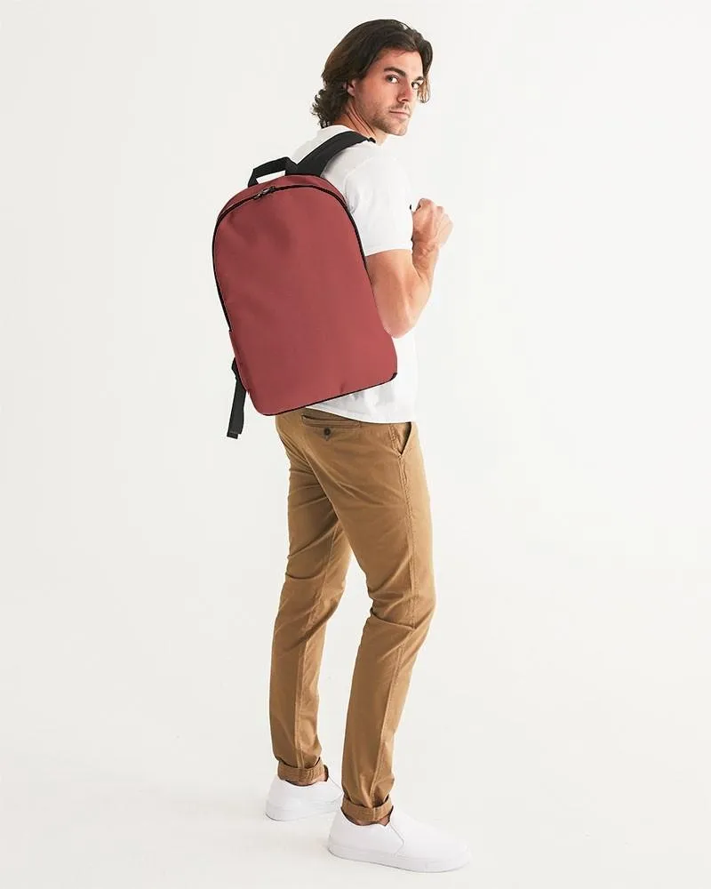 Shaded Midtone Red Waterproof Backpack | C0M80Y60K30