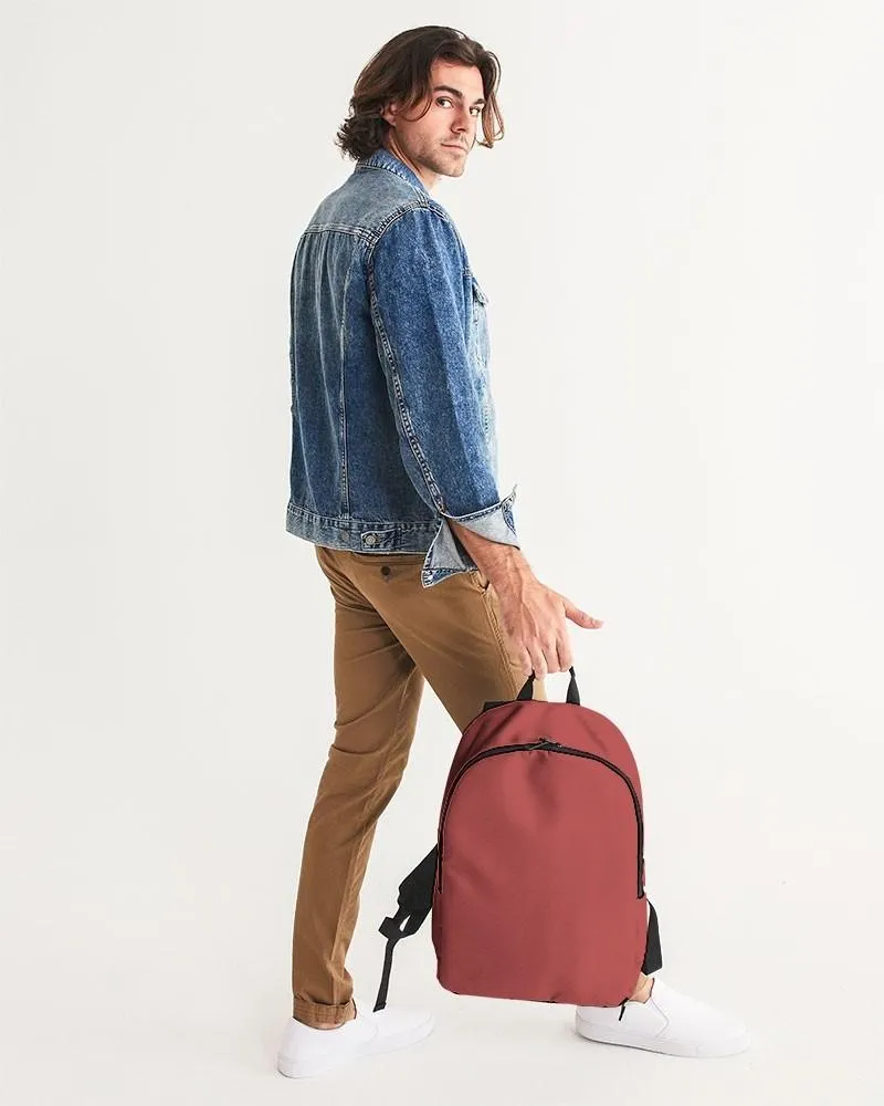 Shaded Midtone Red Waterproof Backpack | C0M80Y60K30