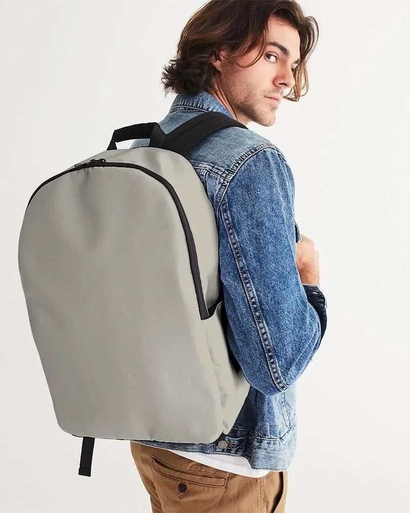 Shaded Pale Yellow Gray Waterproof Backpack | C0M0Y10K30