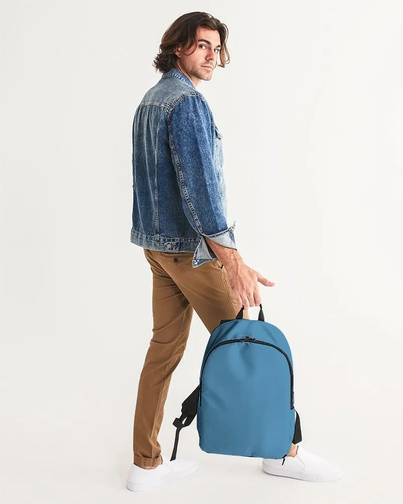 Shaded Pastel Cyan Waterproof Backpack | C60M15Y0K30