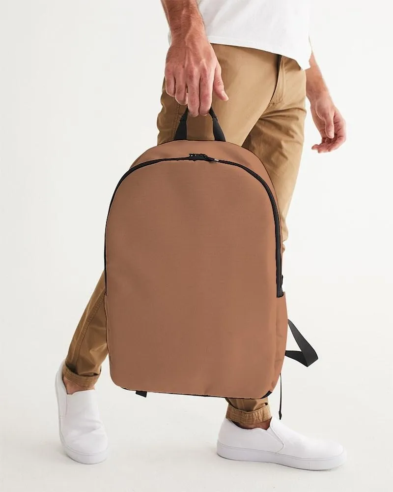 Shaded Pastel Orange Waterproof Backpack | C0M45Y60K30