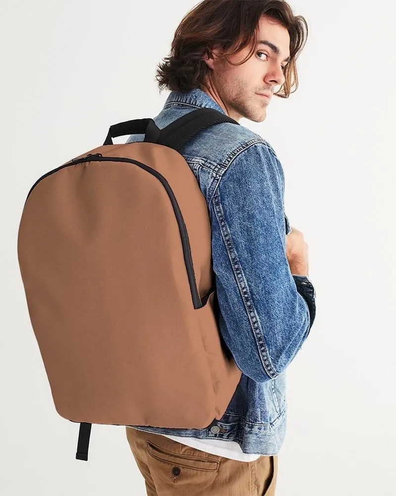 Shaded Pastel Orange Waterproof Backpack | C0M45Y60K30