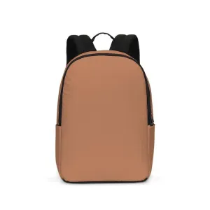 Shaded Pastel Orange Waterproof Backpack | C0M45Y60K30