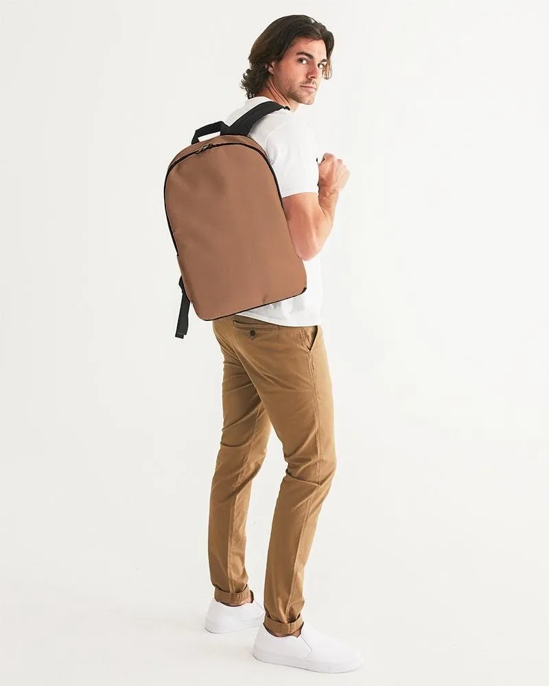 Shaded Pastel Orange Waterproof Backpack | C0M45Y60K30