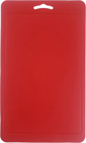 Silicone Kitchen Cutting Board with Handle, Foldable Portable Flexible Reusable Camping Slicing Chopping Mat, Non-Slip, Heat Resistant Hot Mat, Dishwasher Safe, Made in Korea (16.8" X 10.2")
