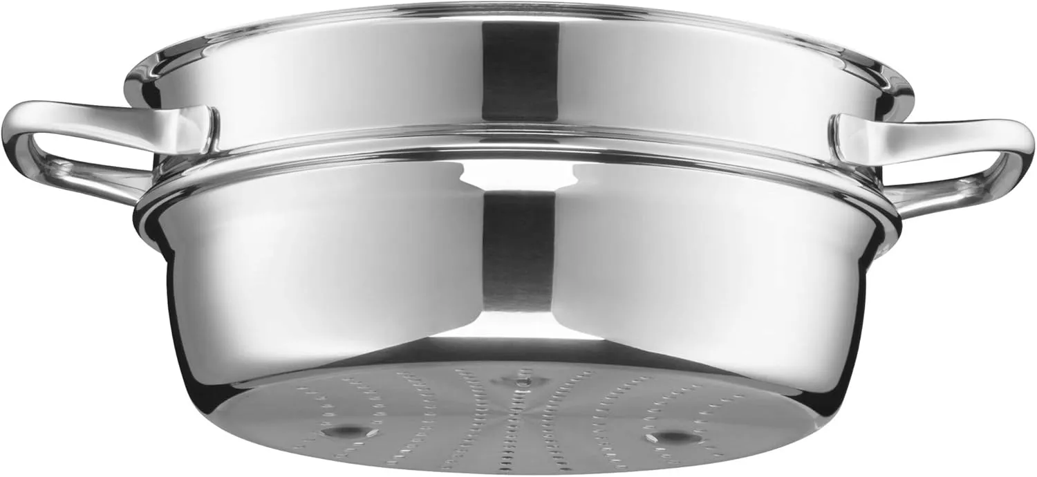 Silit Compact Insert 22 cm, Stackable Vegetable/Potato Steamer, Dishwasher Safe, Size 5-22 Centimeters