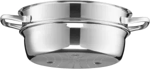 Silit Compact Insert 22 cm, Stackable Vegetable/Potato Steamer, Dishwasher Safe, Size 5-22 Centimeters