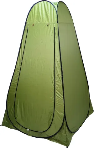 Single Person Folding Tent for Trailer Minivan Camping Vans 4X4 RV Camper Pop up Privacy Tent Portable Lightweight Shelter for Outdoor Recreation Pop up Size 45x45x76 inches