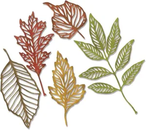 Sizzix TH Thinlits Skeleton Leaves, None
