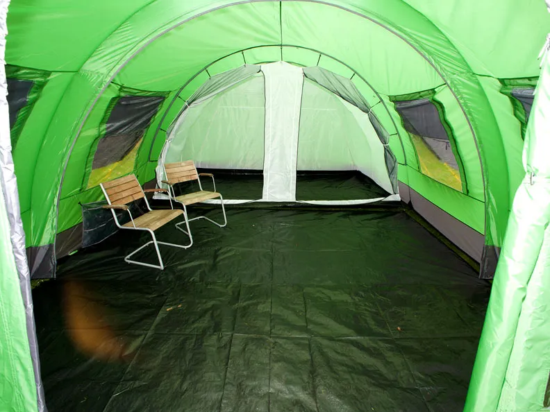 Skandika Helsinki 6 Tent Tunnel 6 Person in Blue & Light Grey (SKA0044)