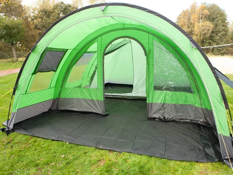 Skandika Helsinki 6 Tent Tunnel 6 Person in Blue & Light Grey (SKA0044)