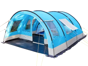 Skandika Helsinki 6 Tent Tunnel 6 Person in Blue & Light Grey (SKA0044)