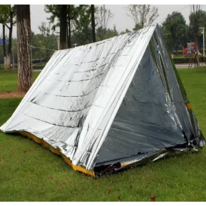 Sleeping bag tent blancket thermal foil