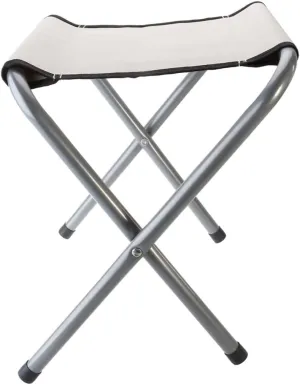 Small Camping Chair Lightweight Collapsible Stool Portable Folding Stool for Camping Traveling and Outdoor Use (Black)