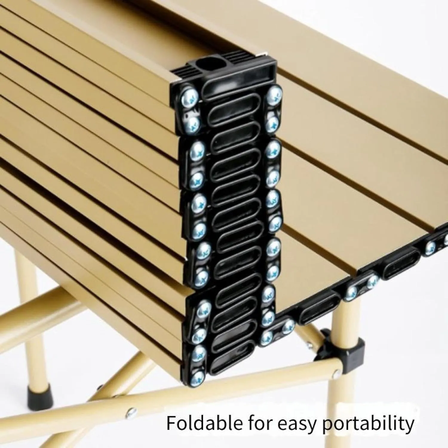 Small Camping Table, Lightweight Folding Picnic Table, Outdoor Camping, self-Driving Travel Equipment, 53*51*50cm
