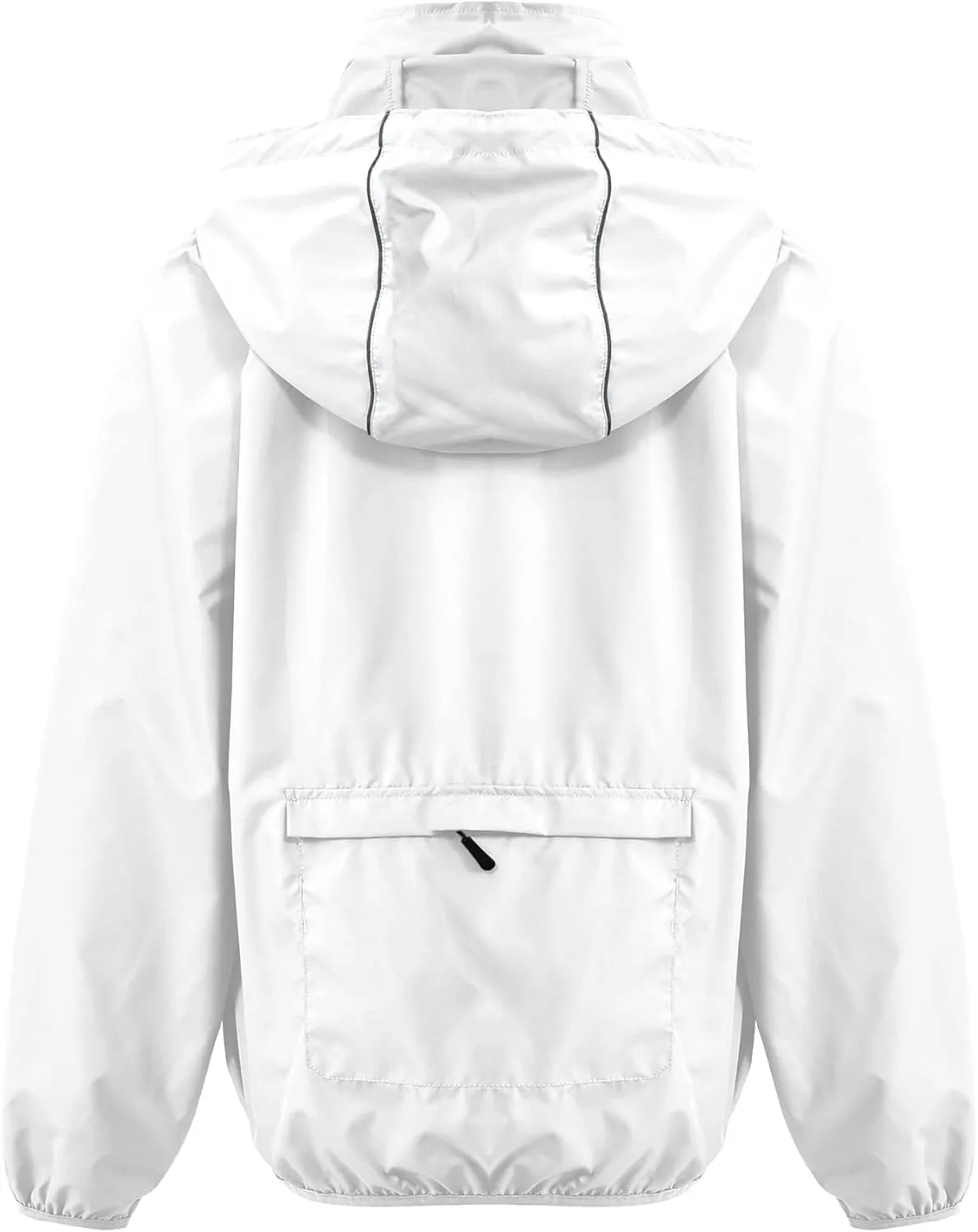Spmor Women's Lightweight Waterproof Jacket Packable Windbreaker Running Coat
