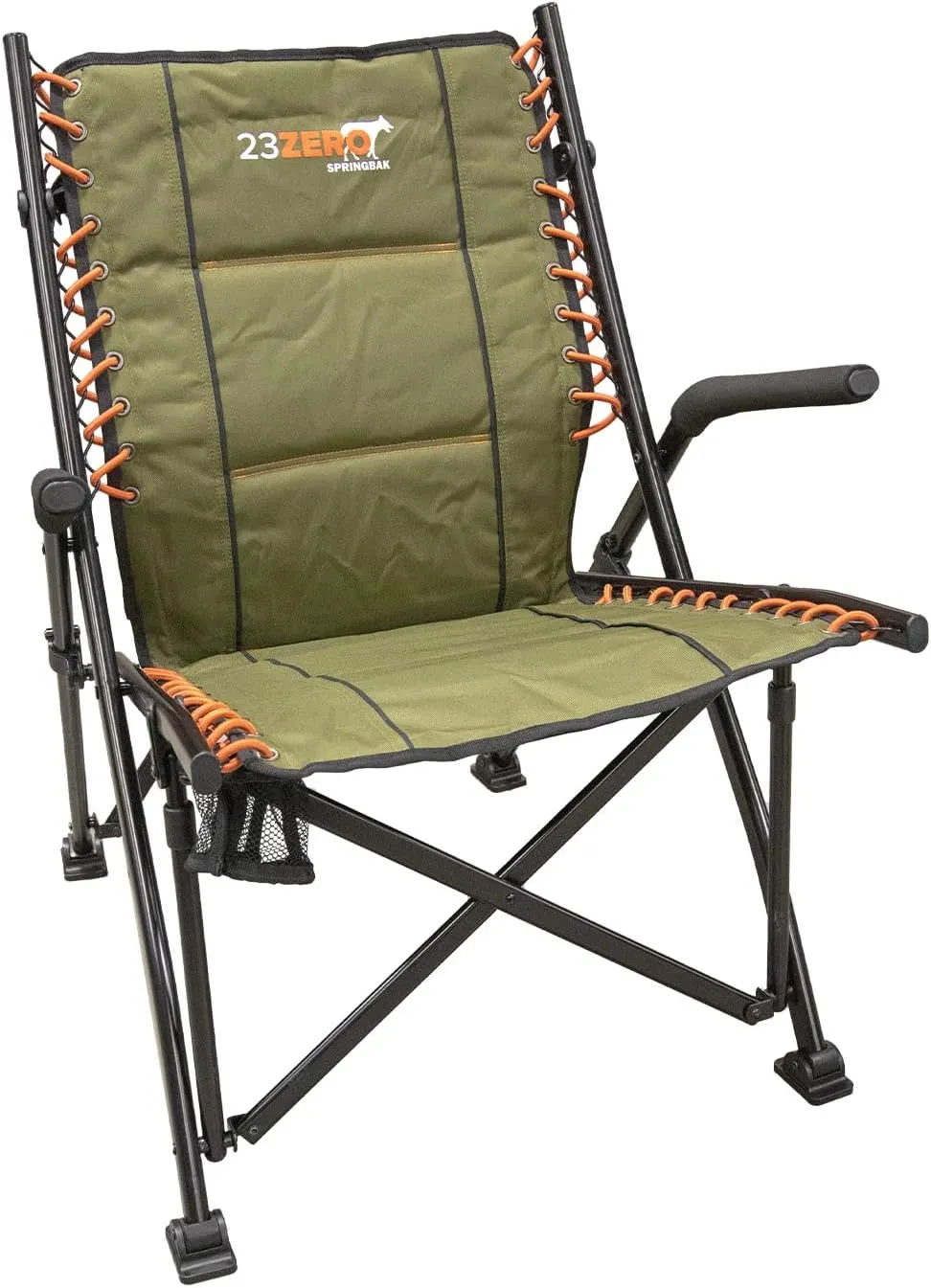 Springbak Folding Camping Chair, Full Zippered Carry Bag.