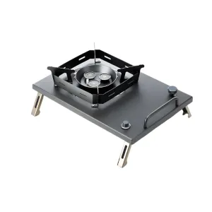 Stainless Steel Folding Table & Cookware Set