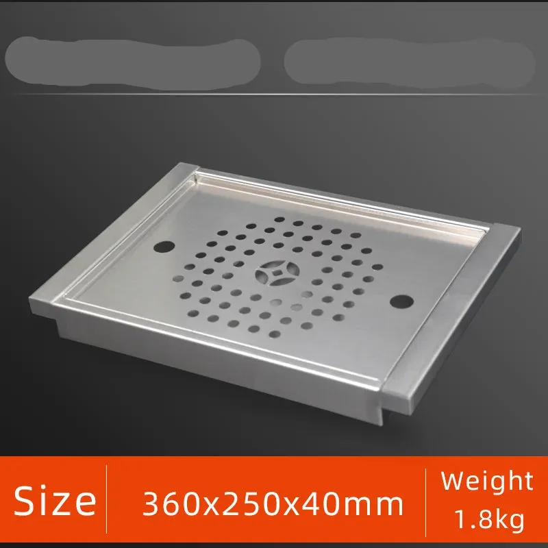 Stainless Steel Folding Table & Cookware Set