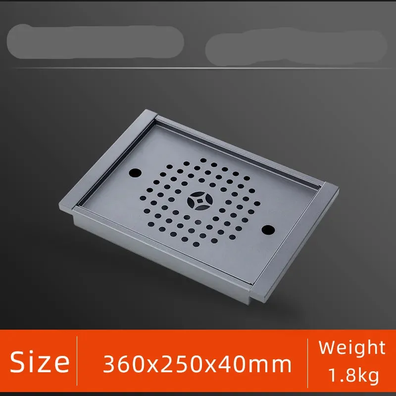 Stainless Steel Folding Table & Cookware Set